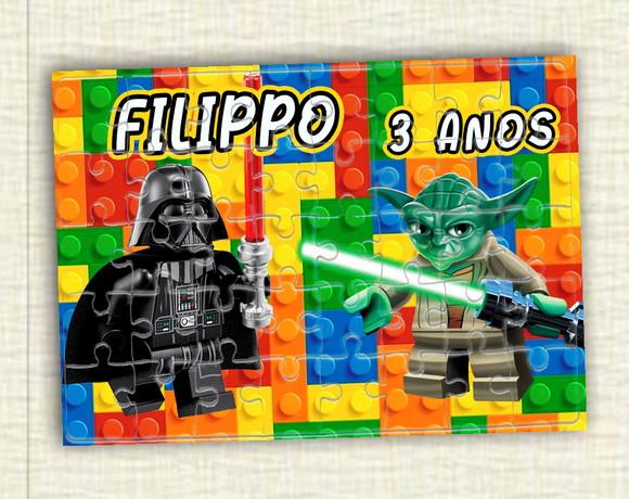 Quebra Cabeça Lego * 40 Peças