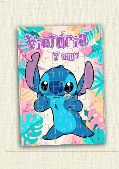 Quebra Cabeça Lilo & Stitch * 40 Peças