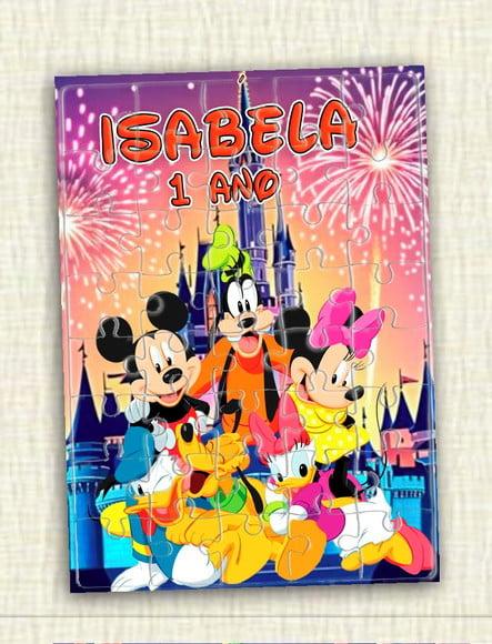 Quebra Cabeça Mickey