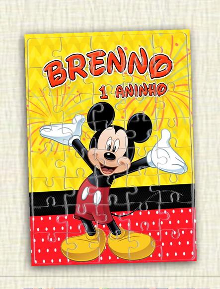 Quebra Cabeça Mickey