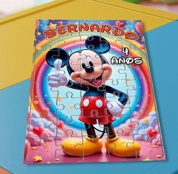 Quebra Cabeça Mickey * 40 Peças