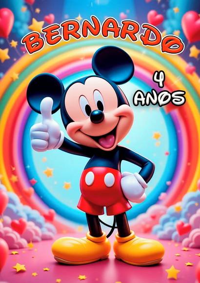 Quebra Cabeça Mickey * 40 Peças