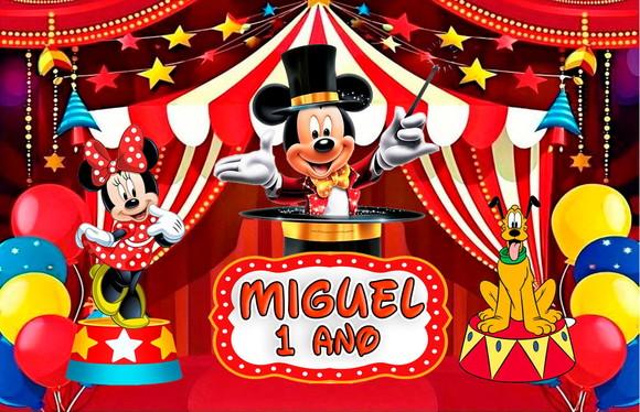 Quebra Cabeça Mickey Circo * 40 Peças