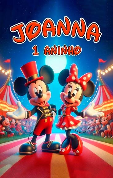 Quebra Cabeça Mickey Circo * 20 Peças