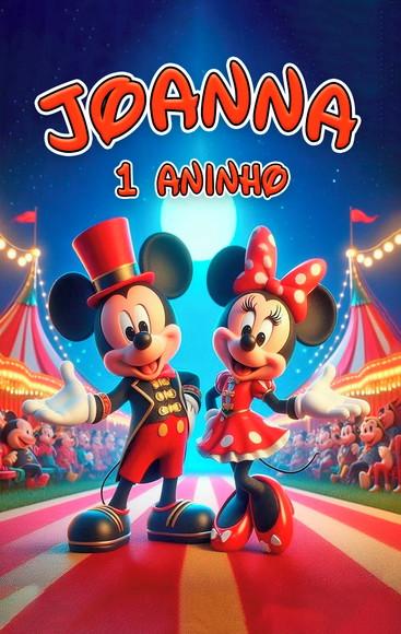 Quebra Cabeça Mickey Circo * 40 Peças