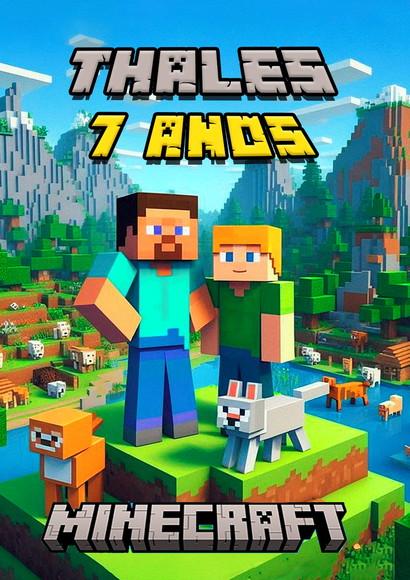 Quebra Cabeça Minecraft * 40 Peças