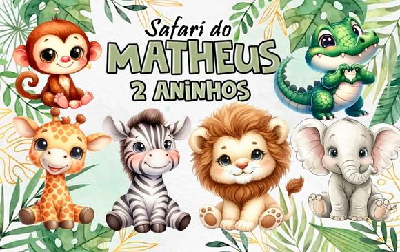 Quebra Cabeça Safari * 20 Peças