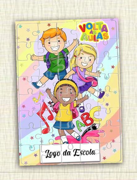 Quebra Cabeça Volta às Aulas