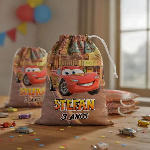 Saco Grande Carros - Relâmpago Mcqueen