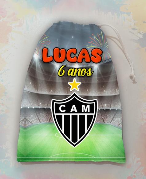 Sacolinha / Saquinho Surpresa Futebol para Guloseimas