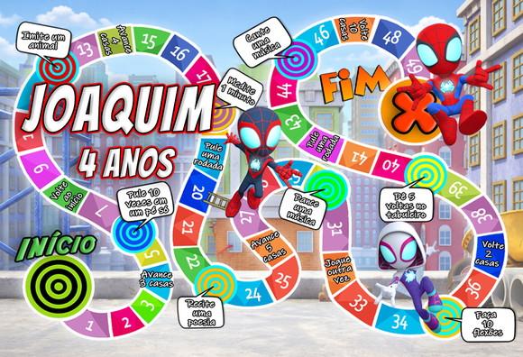 Spidey e Seus Amigos Espetaculares Tabuleiro