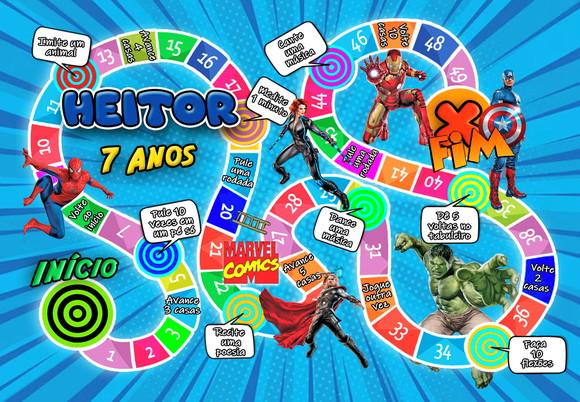 Vingadores Tabuleiro