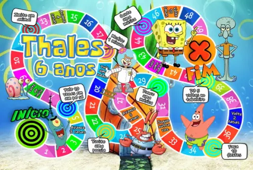 Bob Esponja Tabuleiro