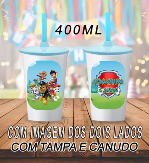 Copo Patrulha Canina