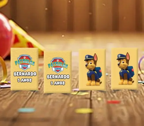 Jogo da Memória Patrulha Canina