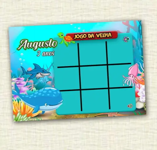 Jogo da Velha Fundo do Mar