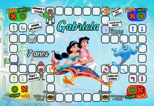 Jogo Ludo Aladdin