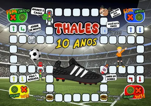 Jogo Ludo Futebol