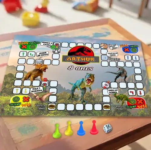 Jogo Ludo Jurassic Park