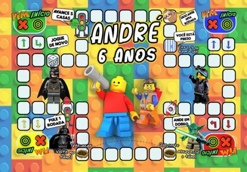 Jogo Ludo Lego