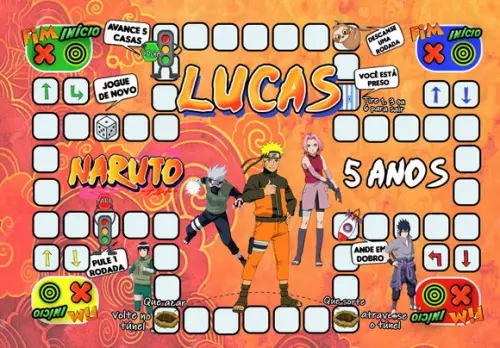 Jogo Ludo Naruto