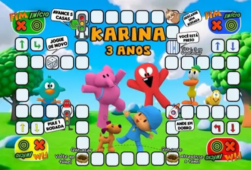 Jogo Ludo Pocoyo