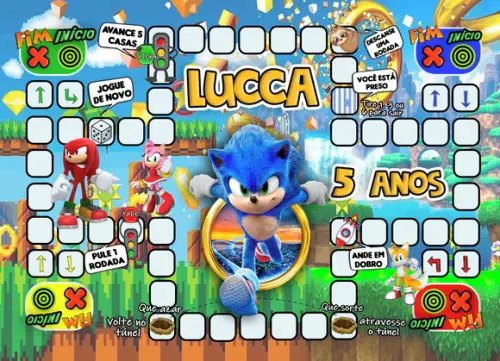Jogo Ludo Sonic