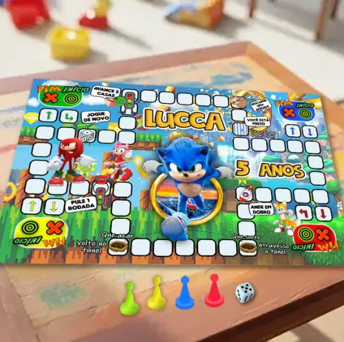 Jogo Ludo Sonic