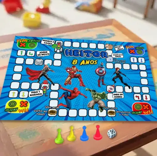 Jogo Ludo Vingadores