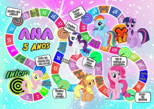 Little Pony Tabuleiro