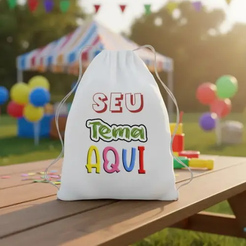 Mochilinha Saco Homem Aranha