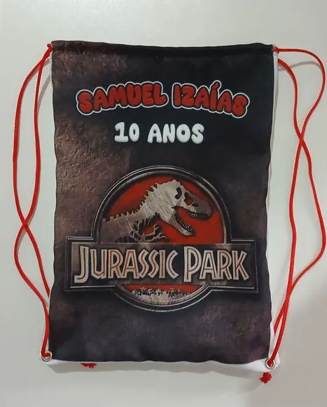 Mochilinha Saco Personalizada - Tamanho 21x30cm