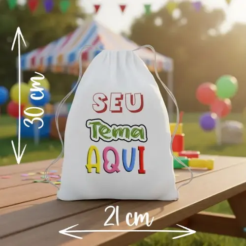 Mochilinha Saco Sonic