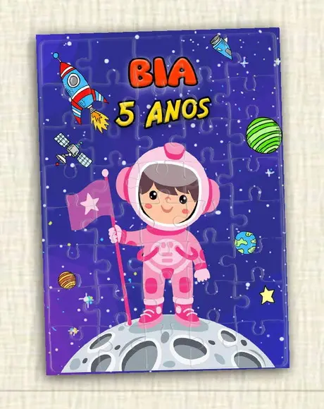 Quebra Cabeça Astronauta