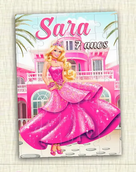 Quebra Cabeça Barbie
