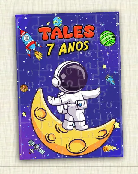 Quebra Cabeça Astronauta