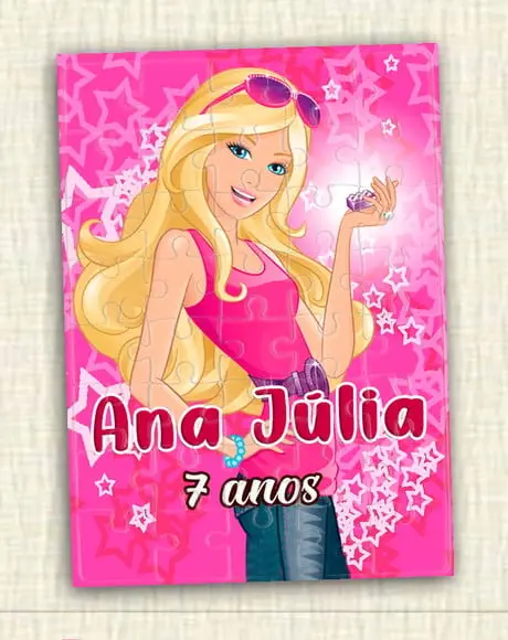 Quebra Cabeça Barbie