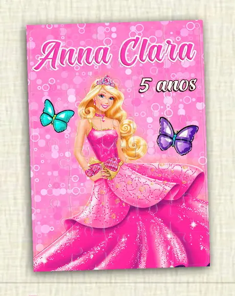 Quebra Cabeça Barbie