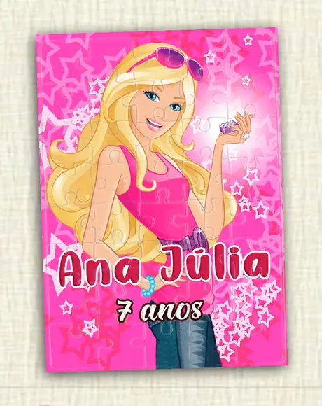 Quebra Cabeça Barbie