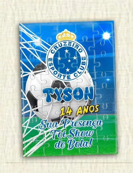 Quebra Cabeça do Cruzeiro - 40 Peças