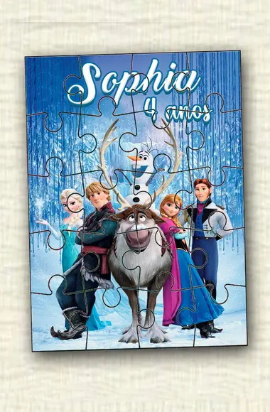 Quebra Cabeça Frozen * 20 Peças