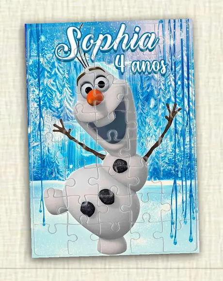 Quebra Cabeça Frozen * 40 Peças