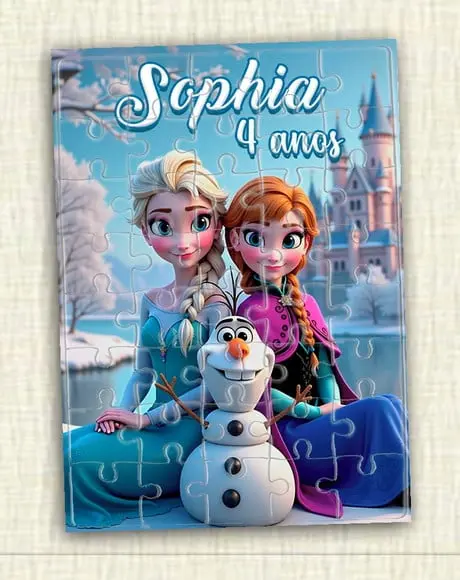 Quebra Cabeça Frozen * 40 Peças