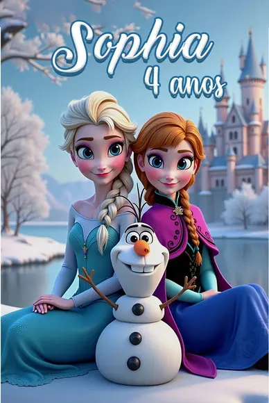 Quebra Cabeça Frozen * 40 Peças