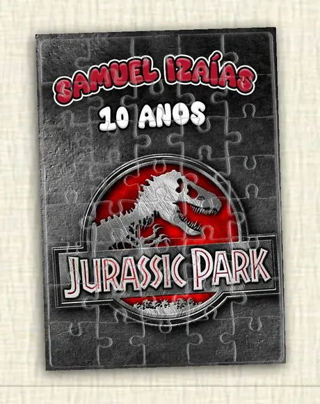 Quebra Cabeça Jurassic Park