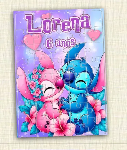 Quebra Cabeça Lilo & Stitch
