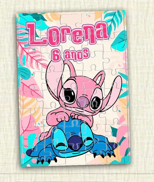 Quebra Cabeça Lilo & Stitch