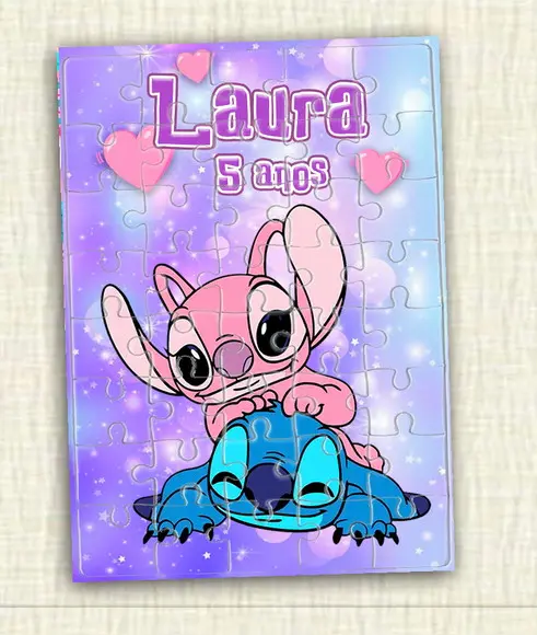 Quebra Cabeça Lilo & Stitch