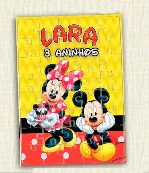 Quebra Cabeça Mickey