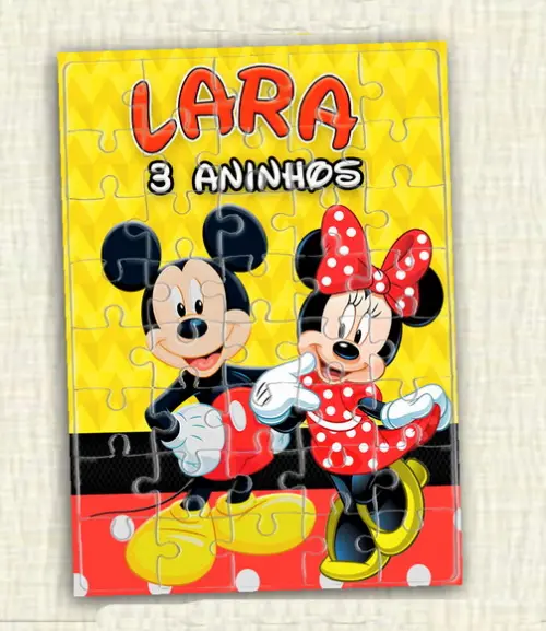 Quebra Cabeça Mickey